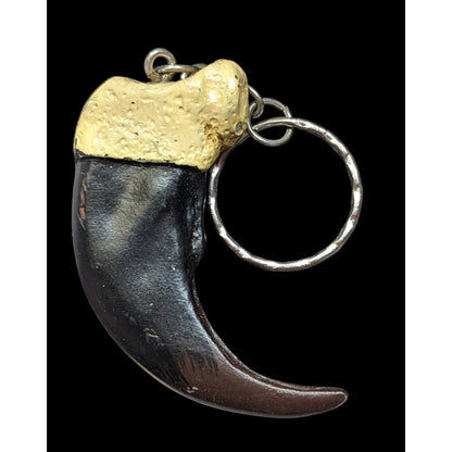 Rugged Rustic Imitation Bear Claw Keychain