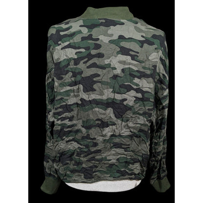 Green Camo Lightweight Jacket by Steve Madden