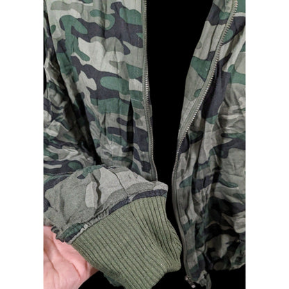 Green Camo Lightweight Jacket by Steve Madden