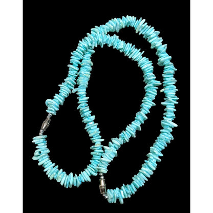 Beachy Mermaidcore Blue Shell Chip Necklace/Bracelet