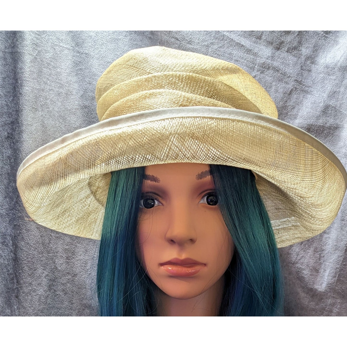 Vintage English Whiteley Woven Straw Hat