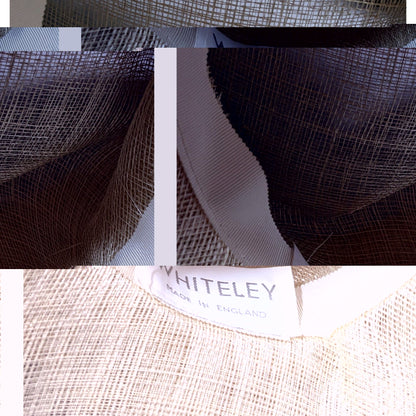 Vintage English Whiteley Woven Straw Hat