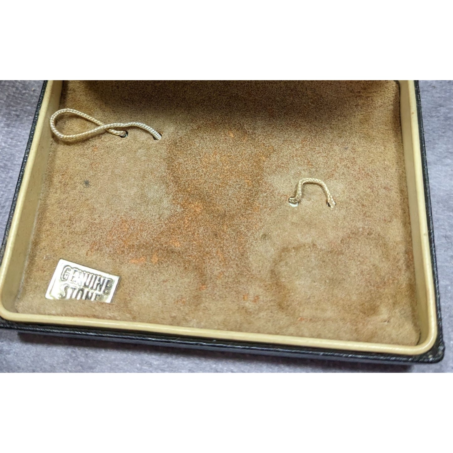 Vintage Anson Egyptian Revival Hand Carved Jade Scarab Cufflinks