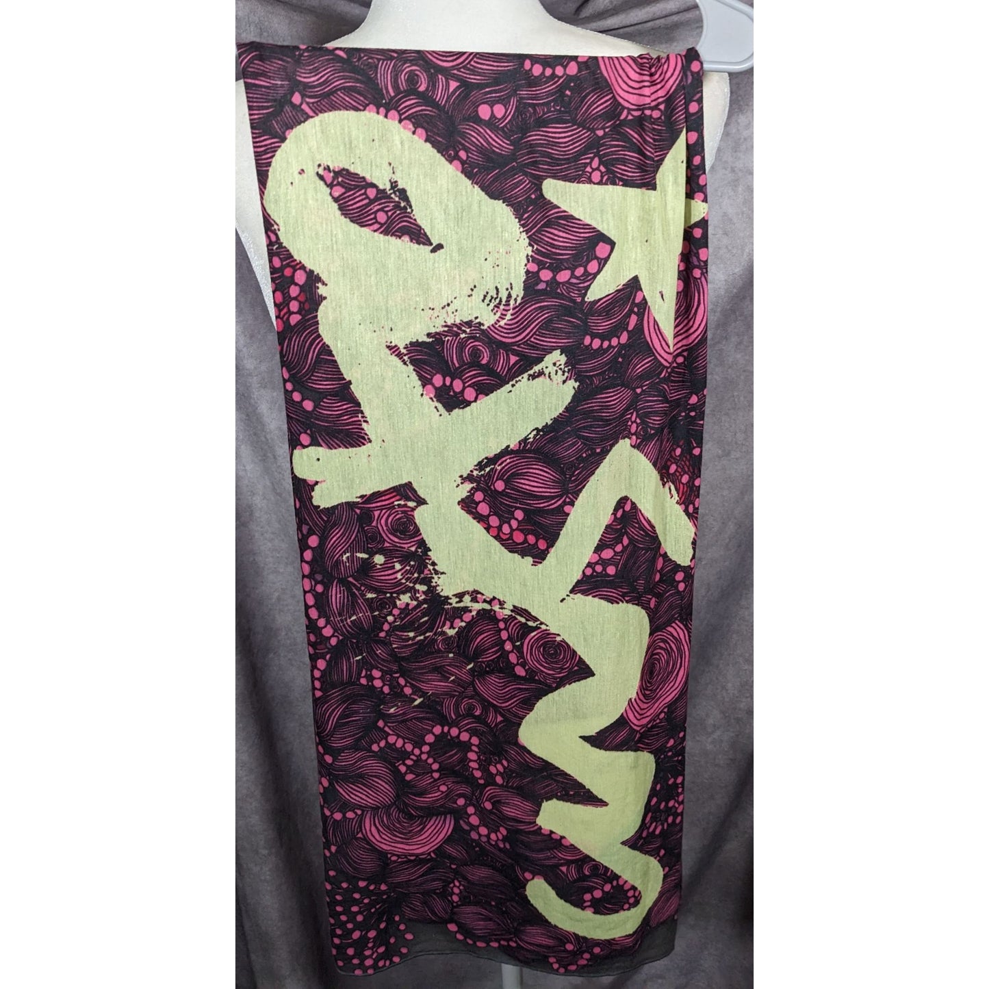 Unique Custoline Women's Portrait Art Scarf