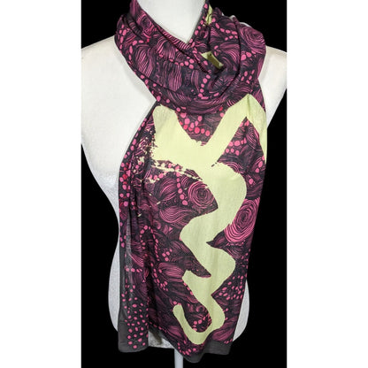 Unique Custoline Women's Portrait Art Scarf
