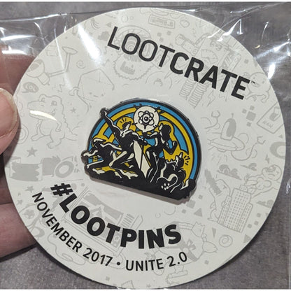 Geekcore Retro Sci-Fi Loot Crate Unite 2.0 November 2017 Loot Pin
