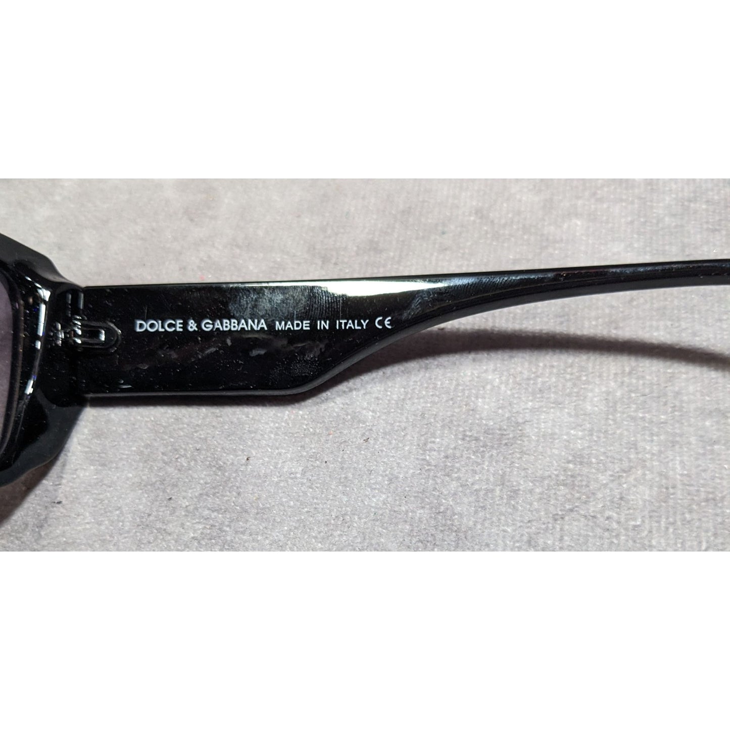 Dolce & Gabbana 2092 Black Retro Cateye Sunglasses Made In Italy