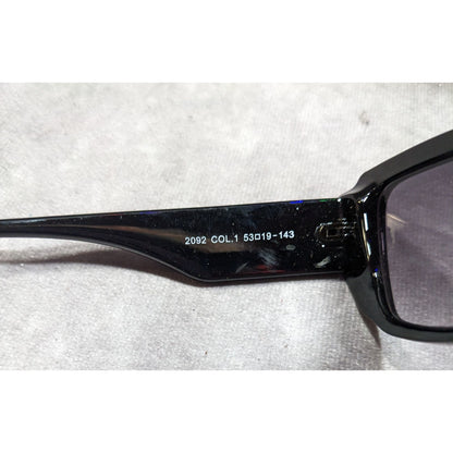 Dolce & Gabbana 2092 Black Retro Cateye Sunglasses Made In Italy