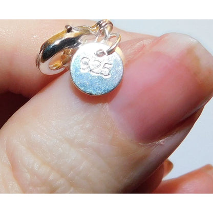 Elegant Romantic Sterling Silver Double Heart Necklace With Gem Accents