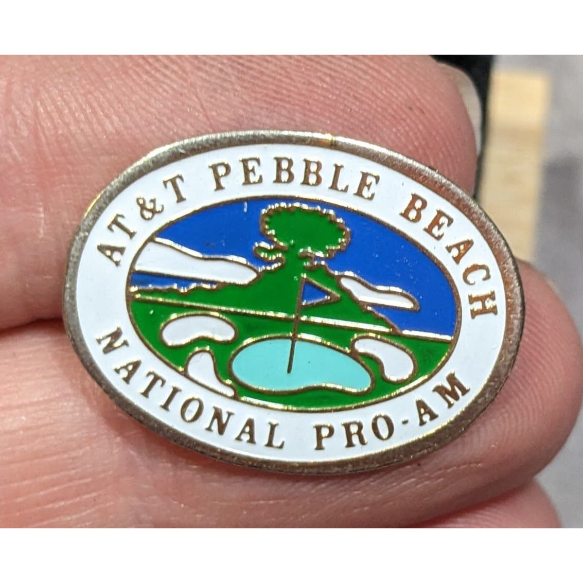 Vintage AT&T Pebble Beach National Pro-AM Lapel Pin