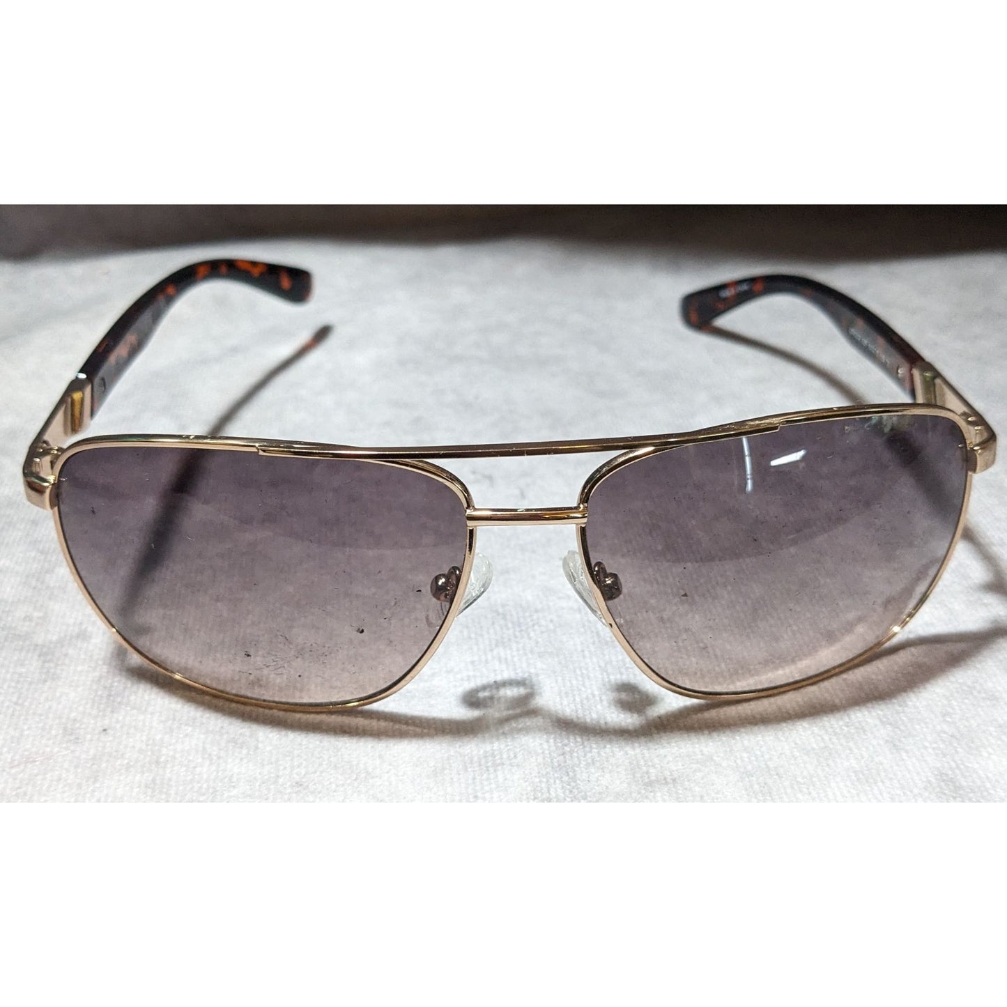 Guess Tortoise Shell Square Gradient Sunglasses