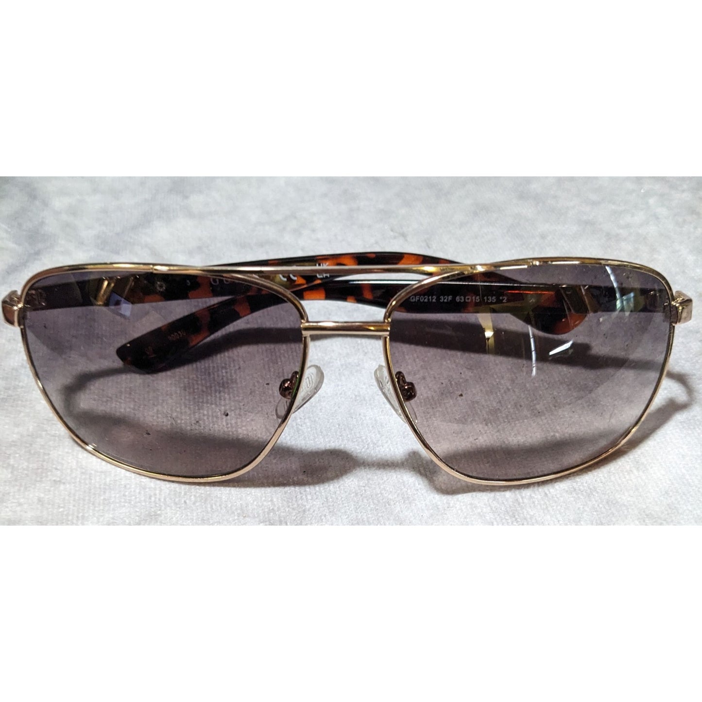 Guess Tortoise Shell Square Gradient Sunglasses