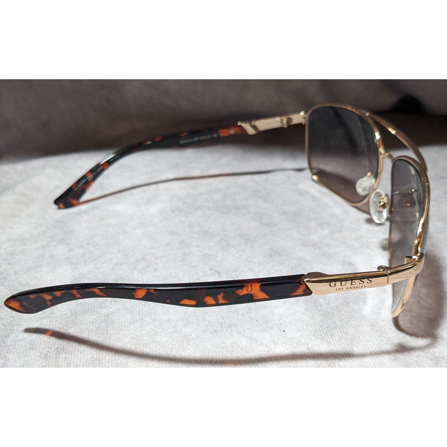 Guess Tortoise Shell Square Gradient Sunglasses