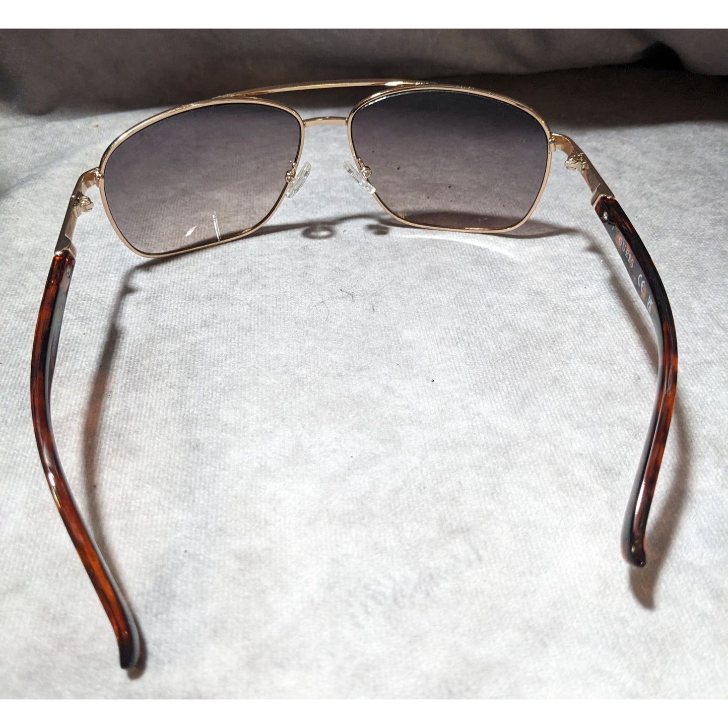 Guess Tortoise Shell Square Gradient Sunglasses