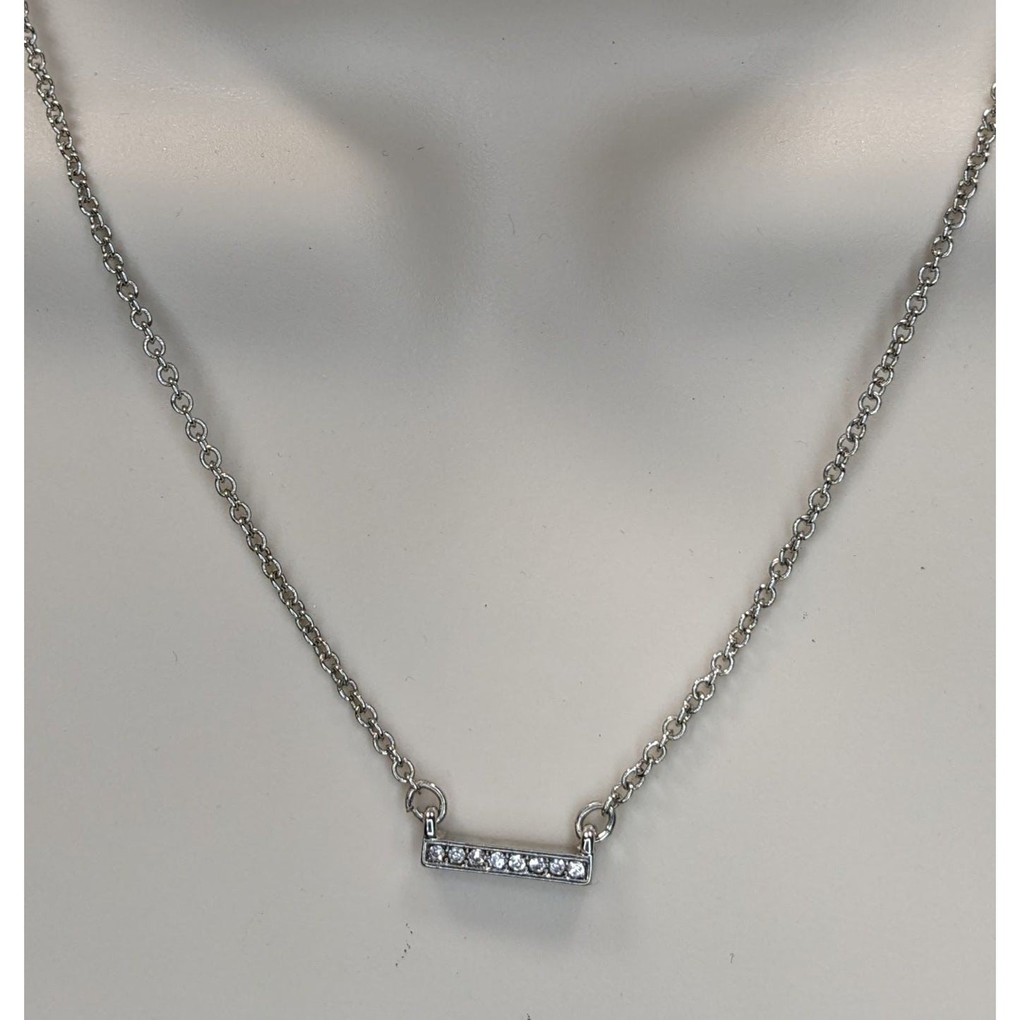 Chloe + Isabel Crystal Bar Necklace