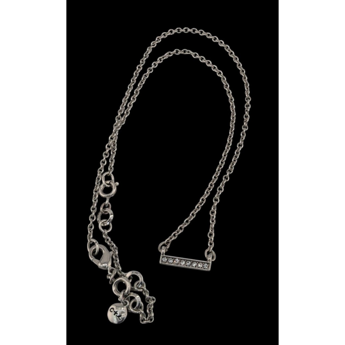 Chloe + Isabel Crystal Bar Necklace