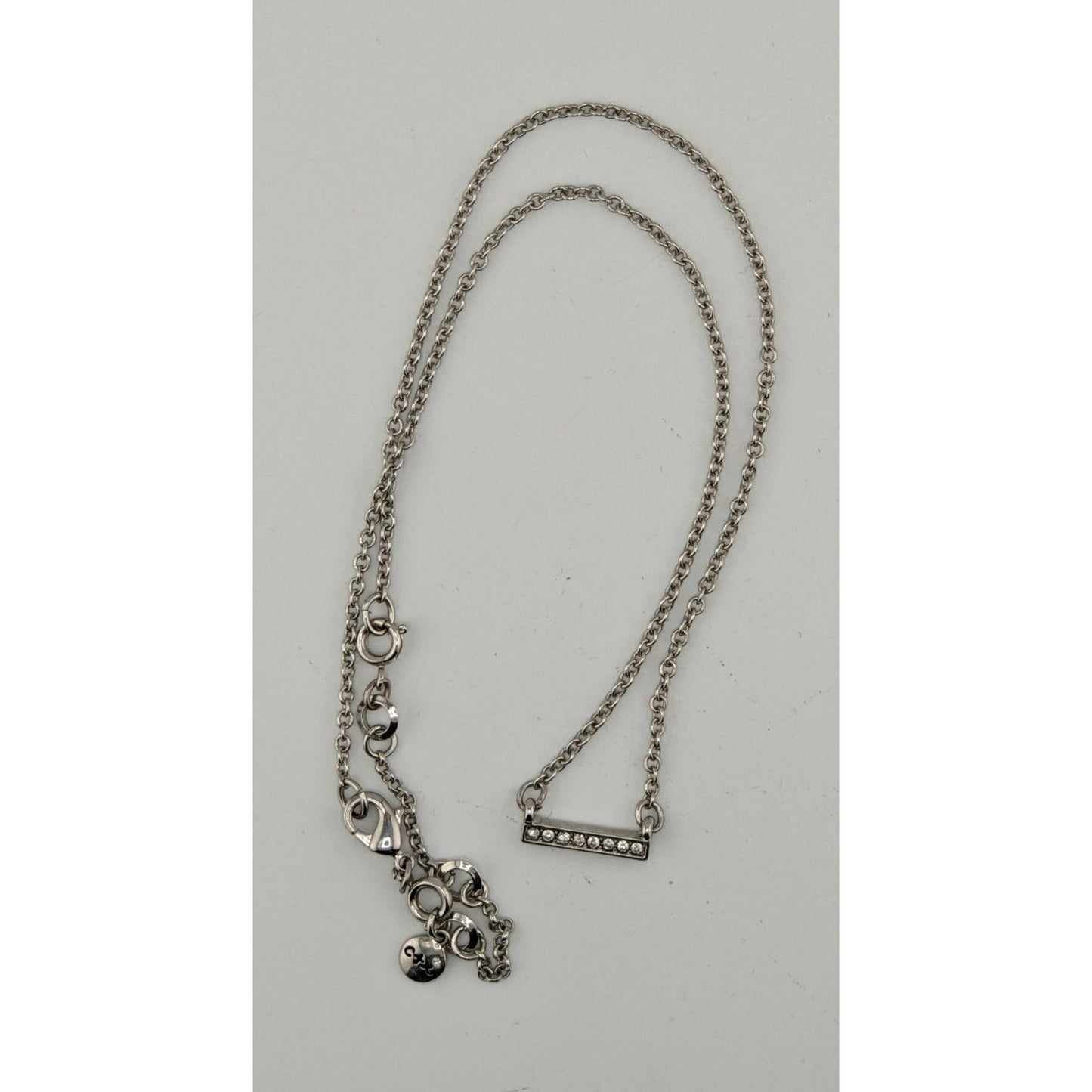 Chloe + Isabel Crystal Bar Necklace