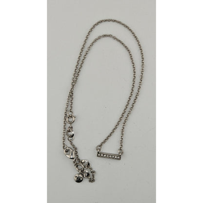 Chloe + Isabel Crystal Bar Necklace