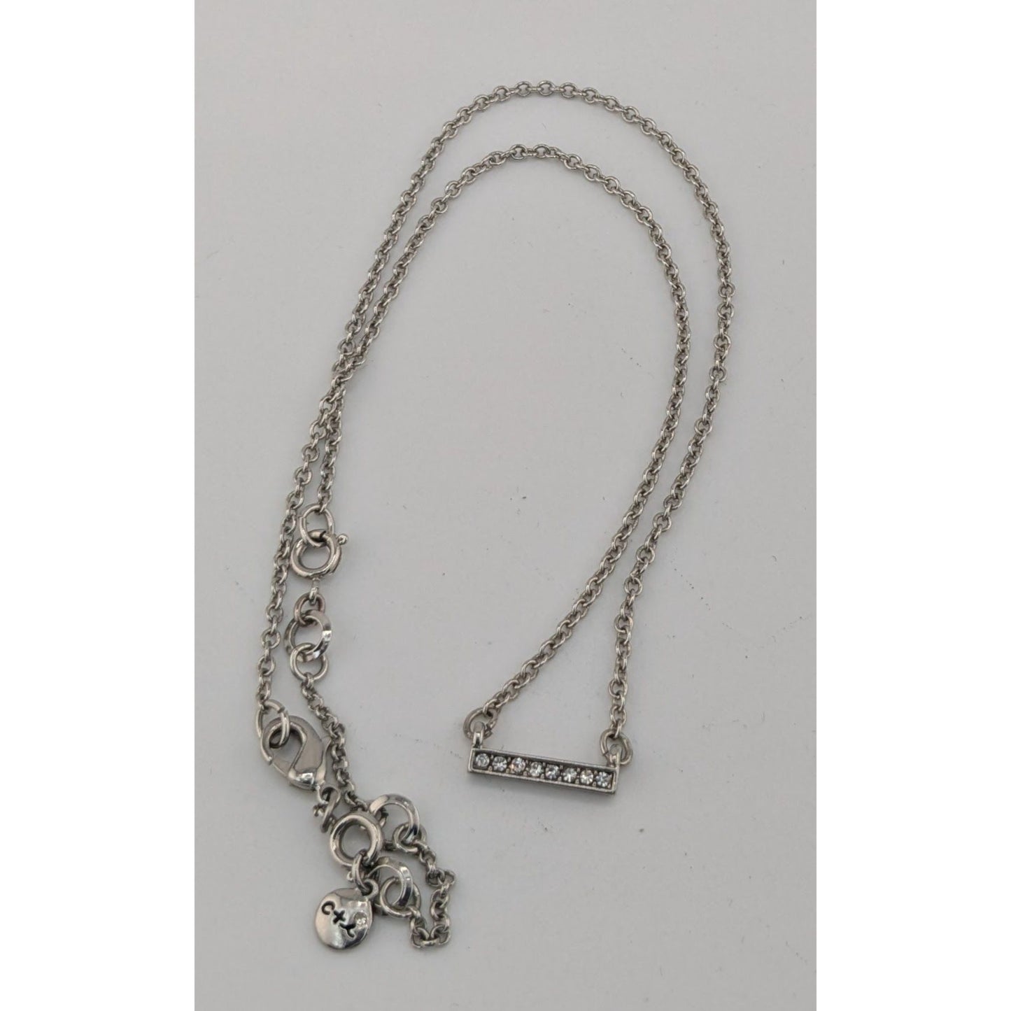 Chloe + Isabel Crystal Bar Necklace