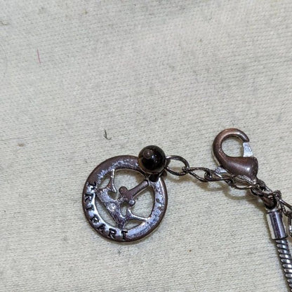 Vintage Trifari Bohemian Silver-Tone & Faux Turquoise Stone Pendant Necklace