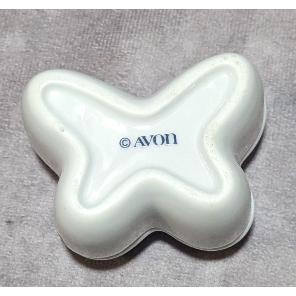 Vintage Avon Butterfly Inspirational Trinket Dish