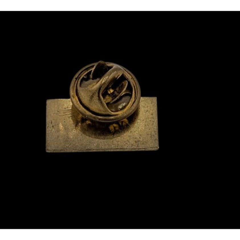Vintage Special Mom Floral Gold Tone Mother's Day Lapel Pin