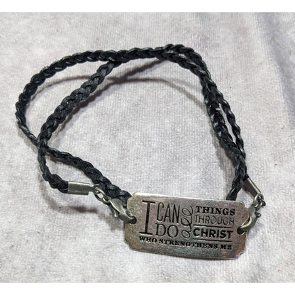 I Can Do Things Through Christ Philippians 4:13 Wrap Bracelet