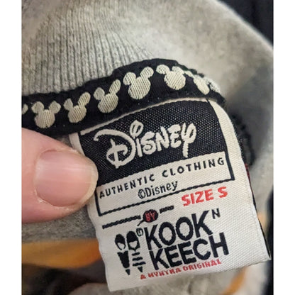 Kook N Keech For Disney Grey And Orange Striped Casual Dress Size Small