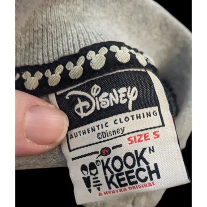 Kook N Keech For Disney Grey And Orange Striped Casual Dress Size Small