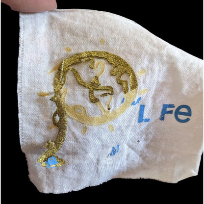 Blue Life Coquette Grey And Pink Floral Retro Summer Dress Size Medium