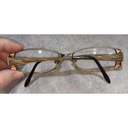 Ellen Tracy Grenada Brown Rectangular Eyeglass Frames