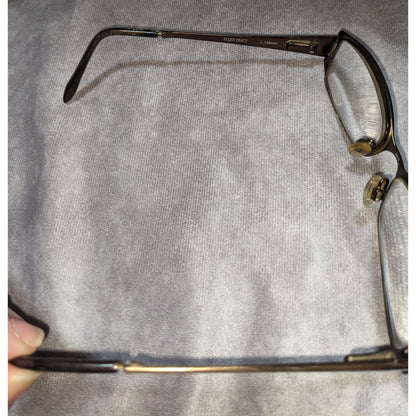 Ellen Tracy Grenada Brown Rectangular Eyeglass Frames