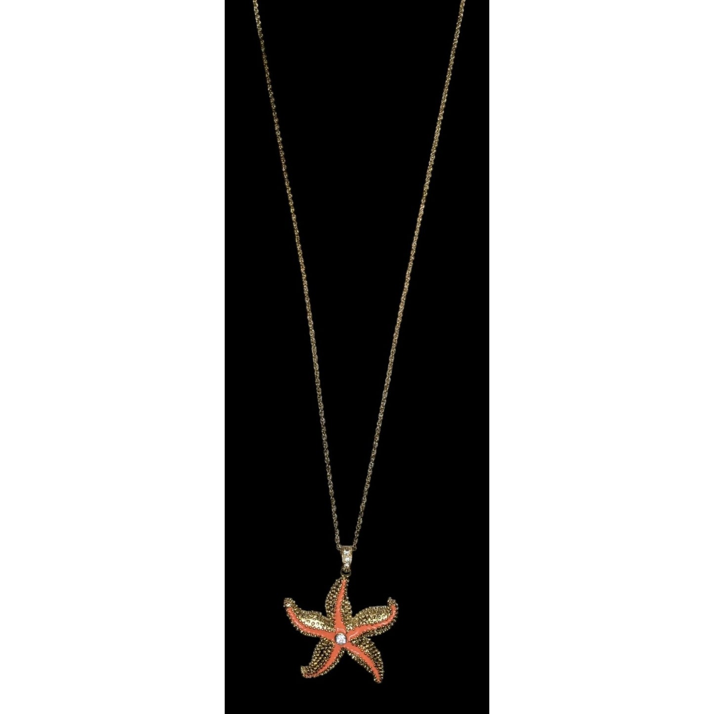 Mermaidcore Beachy Starfish Pendant Necklace