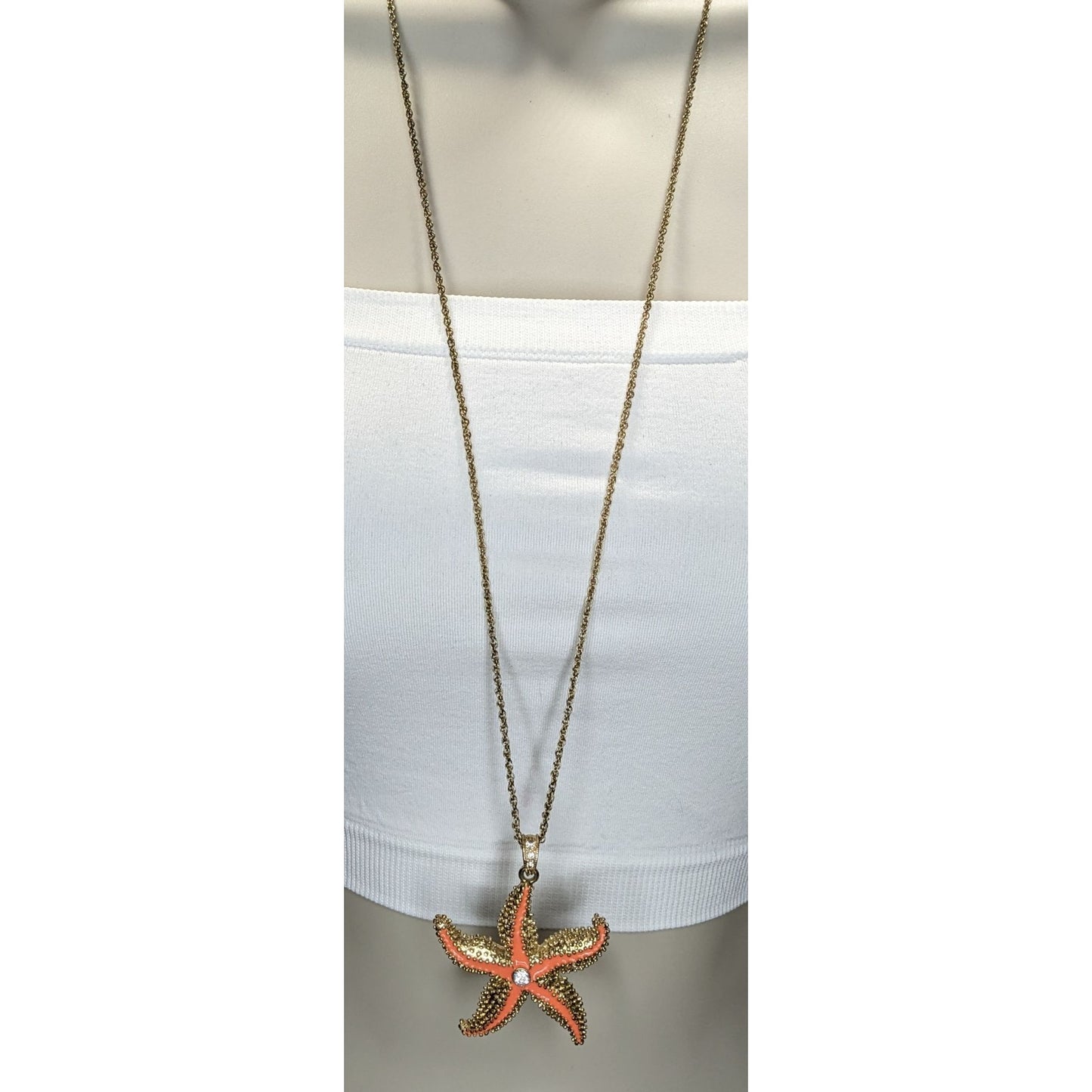 Mermaidcore Beachy Starfish Pendant Necklace