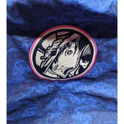 Albino & Preto x Jahan Full Blue Camo Cinch Backpack