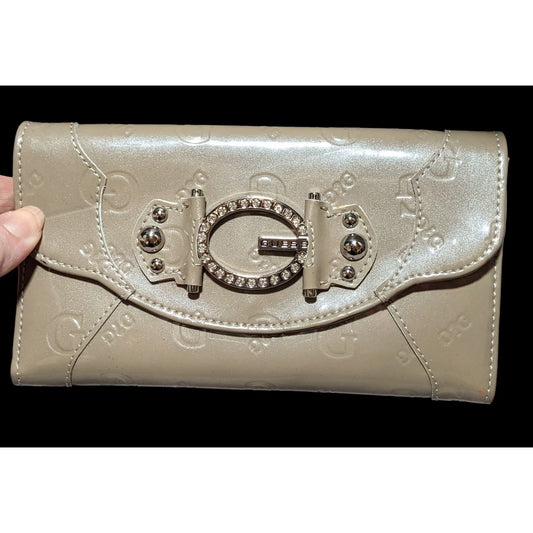 Guess Shimmery Beige Wallet