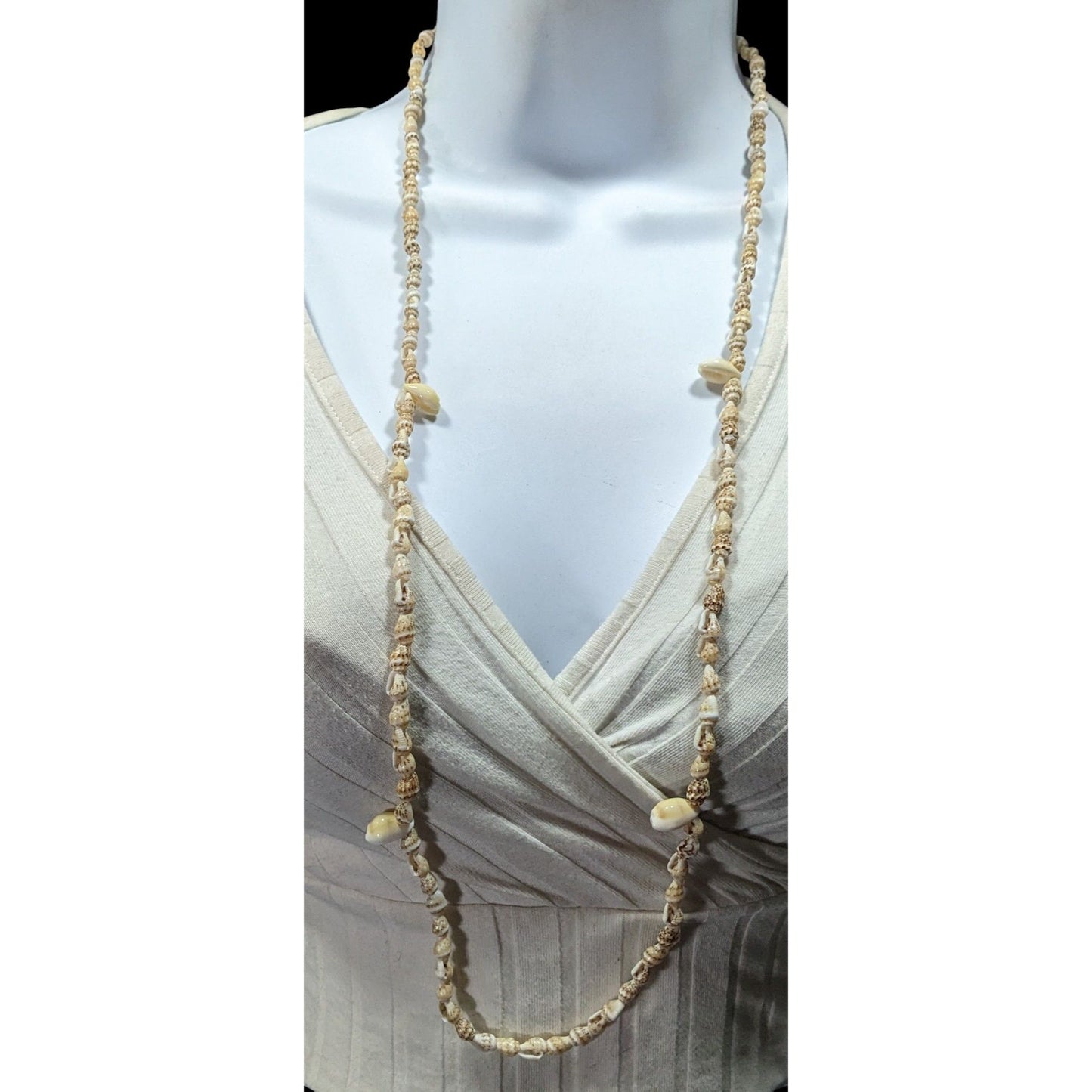 Summery Beach Mermaidcore Shell Beaded Necklace