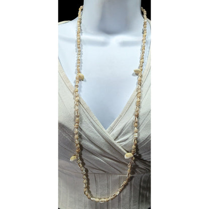 Summery Beach Mermaidcore Shell Beaded Necklace