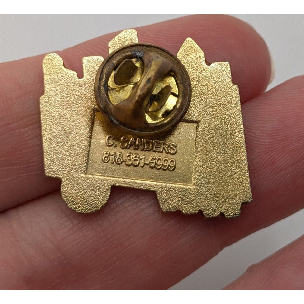 PSWBA Pittsburgh 1998 Enamel Lapel Pin Gold Tone Collectible 1 Inch