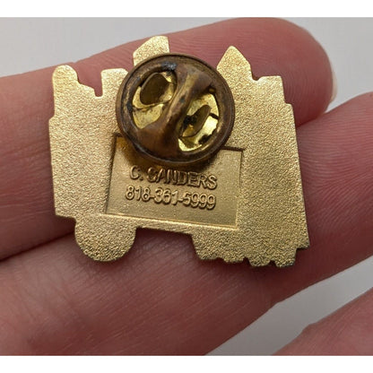 PSWBA Pittsburgh 1998 Enamel Lapel Pin Gold Tone Collectible 1 Inch