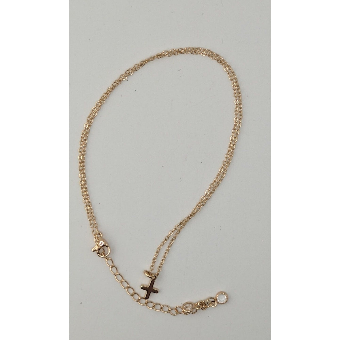 Dainty Cross Pendant Necklace Minimalist Religious Faith Jewelry Everyday Necklace
