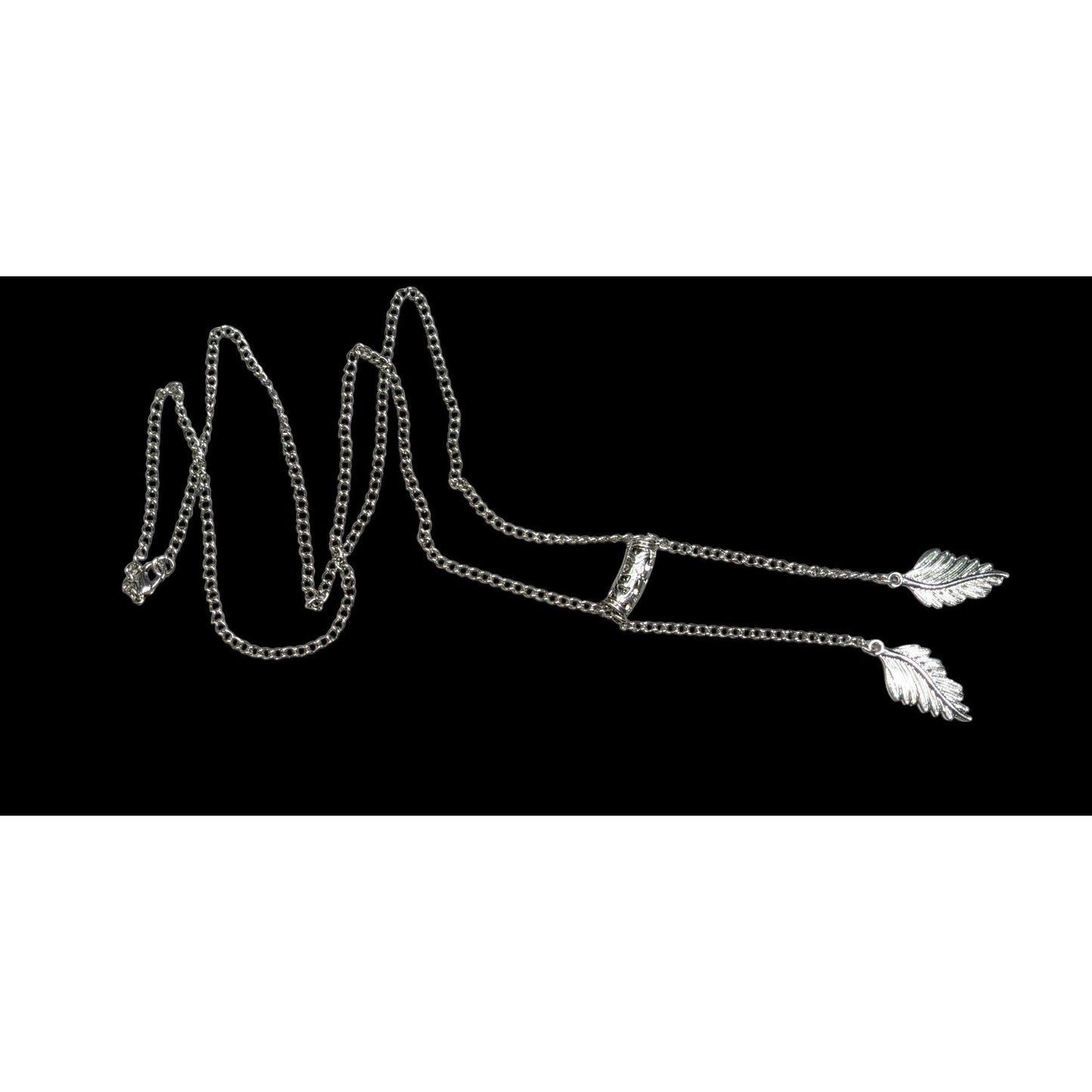 Elvish Fairycore Nature Themed Bolo Lariat Necklace