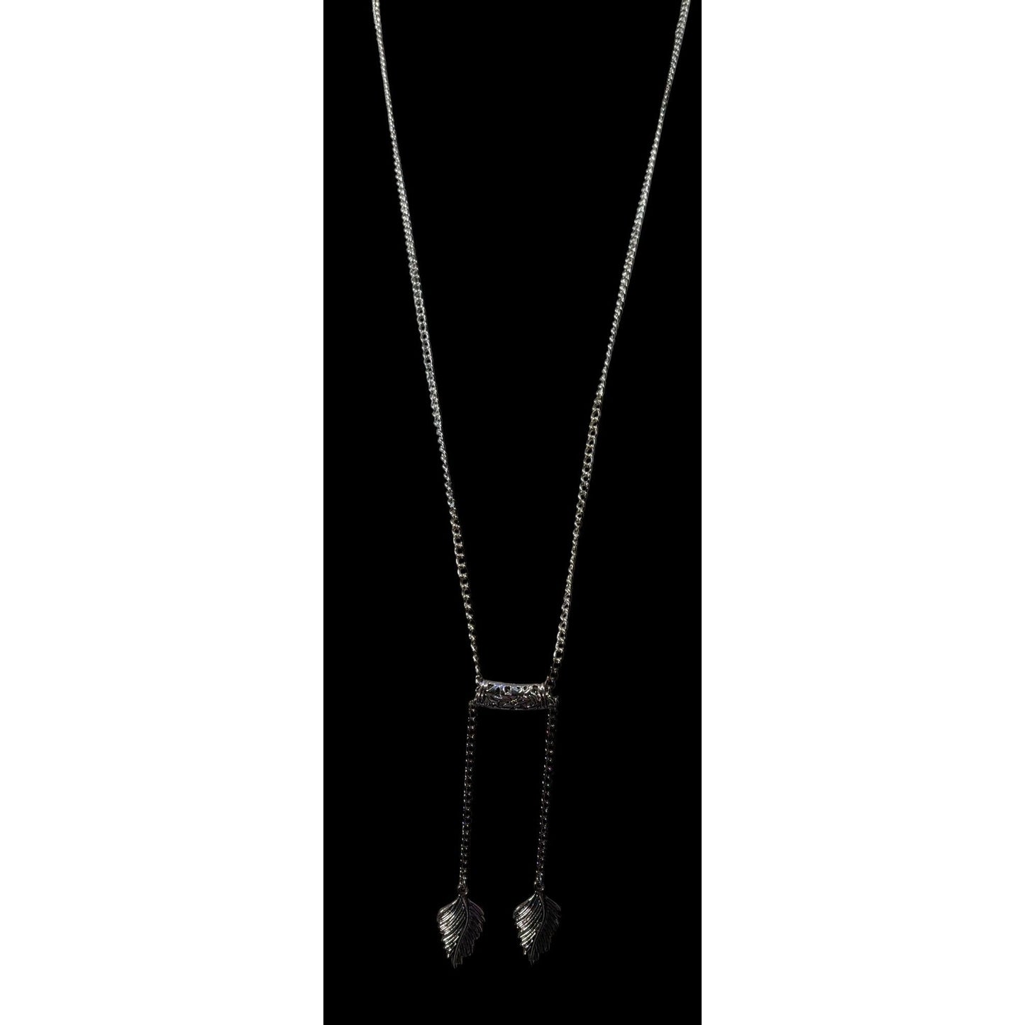 Elvish Fairycore Nature Themed Bolo Lariat Necklace