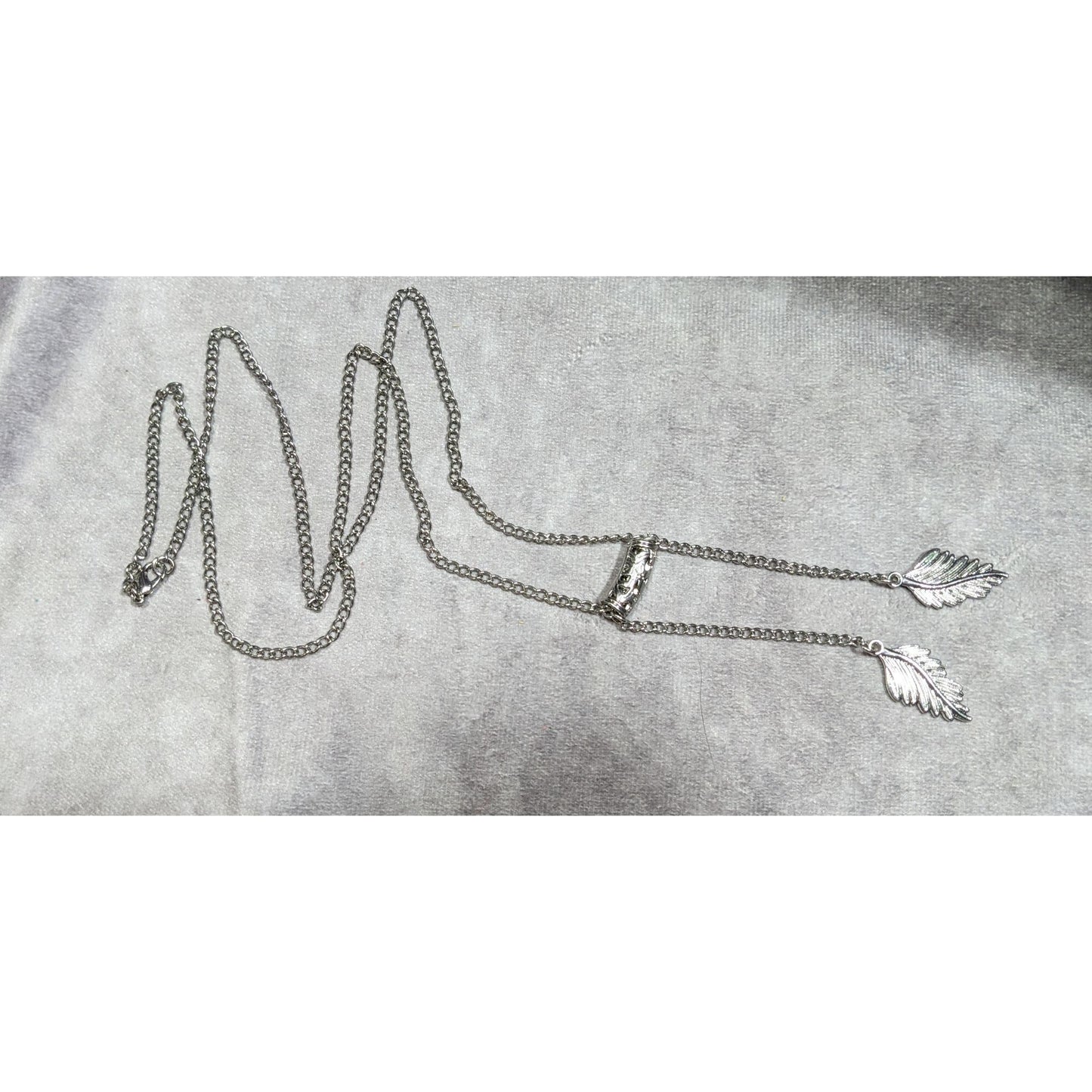 Elvish Fairycore Nature Themed Bolo Lariat Necklace