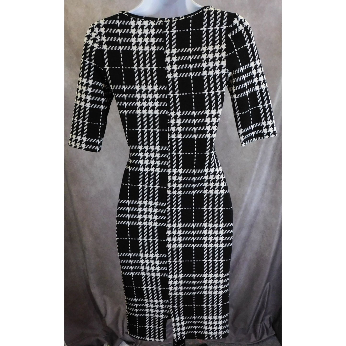 A'Gaci Black And White Fusion Dress NWT