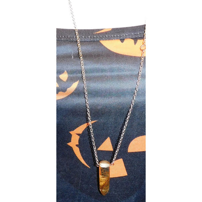 Handmade Fairycore Mossy Vine Resin Necklace