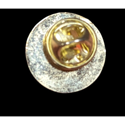 Vintage 90s Gianni Versace Gold Tone Lapel PIn