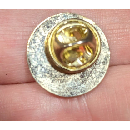 Vintage 90s Gianni Versace Gold Tone Lapel PIn