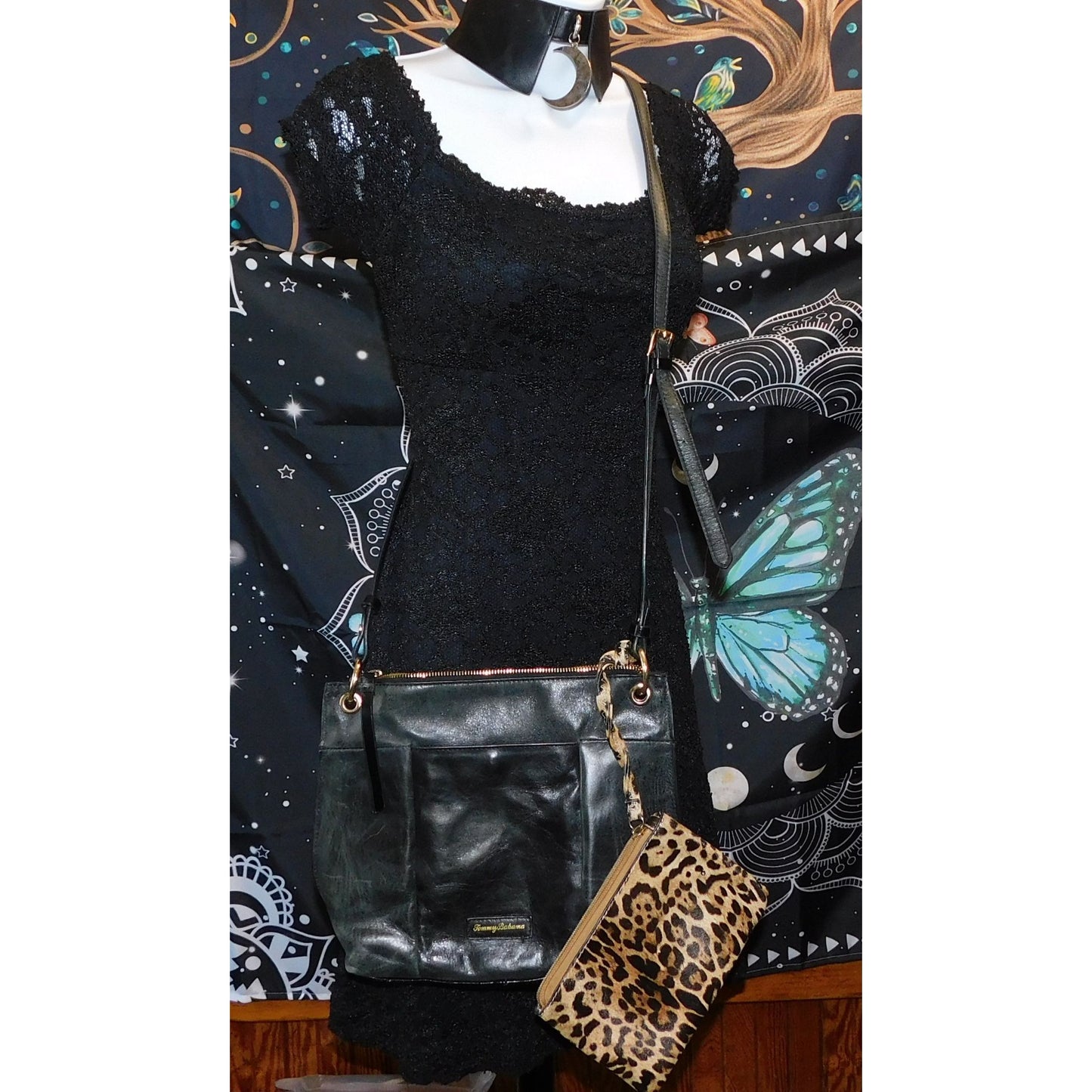 Tommy Bahama Ipis Leather Zip Crossbody Bag