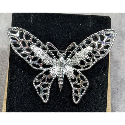 Vintage Sarah Coventry Filigree Butterfly Brooch